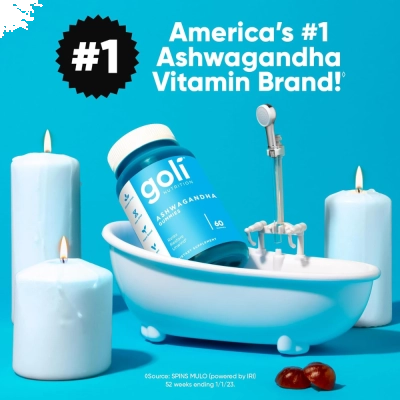 Ashwagandha+ Gummies, 60 Gomas - Golí Nutrition