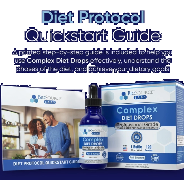 Complex Diet Drops, 60ml, BioSource Labs