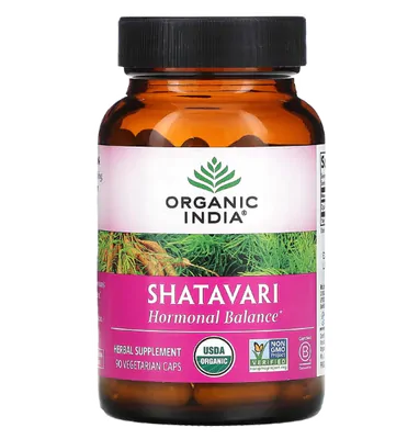 Shatavari, 90 cápsulas, Organic India