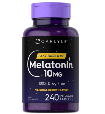 Melatonina 10mg, 240 Comprimidos, Carlyle