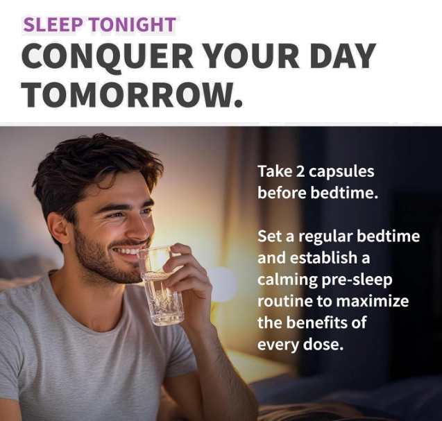 Melatonina 5mg, 12 em 1 com Magnésio, GABA, 5-HTP, Ashwagandha e L-teanina, 1115mg, 90 Cápsulas, MedChoice