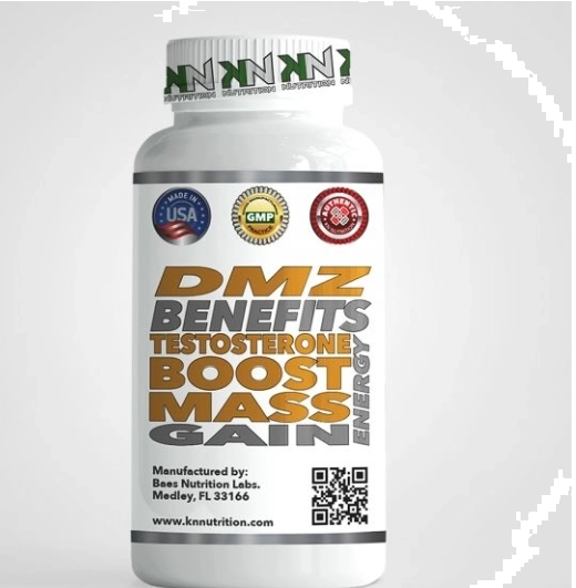 DMZ, Potencializador Natural da Testosterona, 60 Capsulas, KN Nutrition