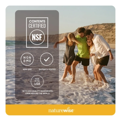 Vitamina D3, 125mcg (5.000 IU), 360 Cápsulas, NatureWise