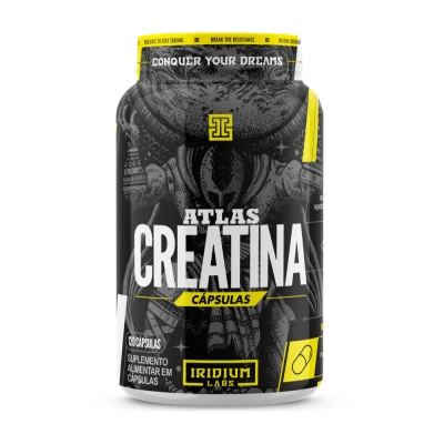 Creatina Atlas, 120 Cápsulas, Iridium Labs