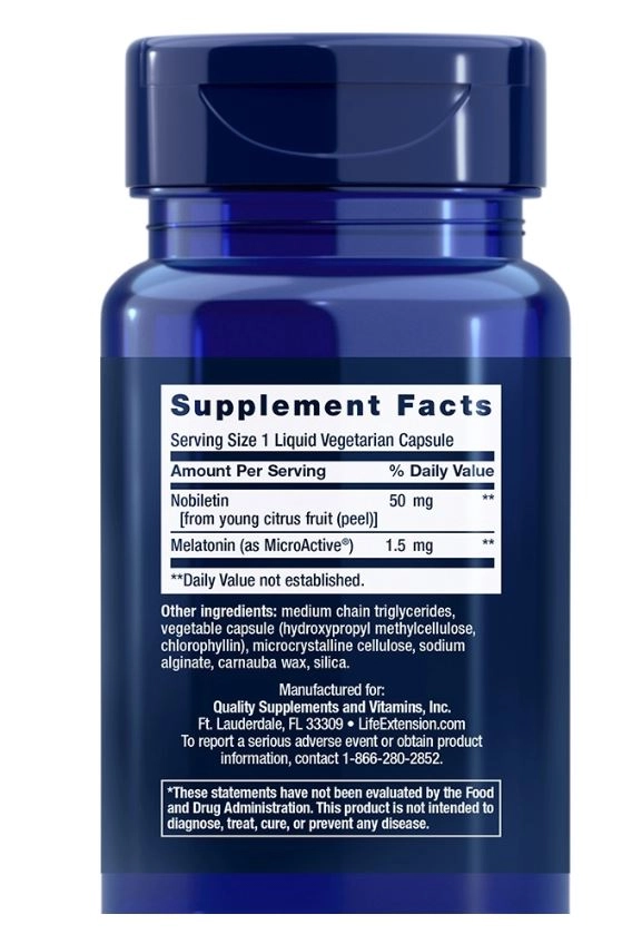 Circadian Sleep, 30 liquid Cápsulas, Life Extension