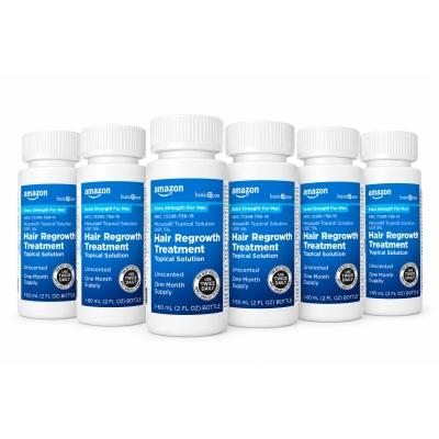 Minoxidil 5% para Crescimento Capilar, 60ml Cada, Opções, Amazon
