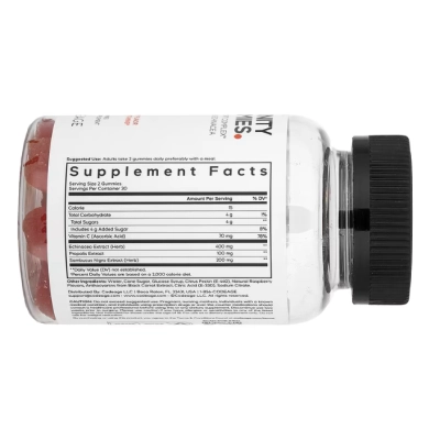 Immunity Gummies, Gomas para Imunidade, 60 Gomas  Sabor Framboesa, Codeage