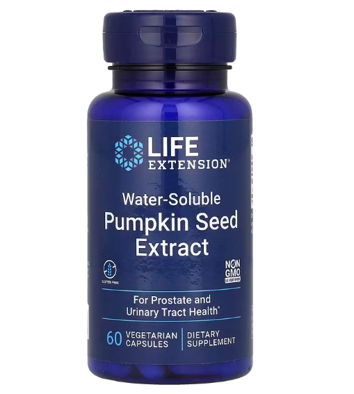 Extrato de Semente de Abóbora, 262mg, 60 cápsulas, Life Extension
