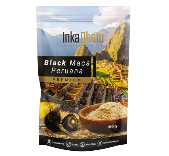 Black Maca Peruana, 150g, Inka Qhatu