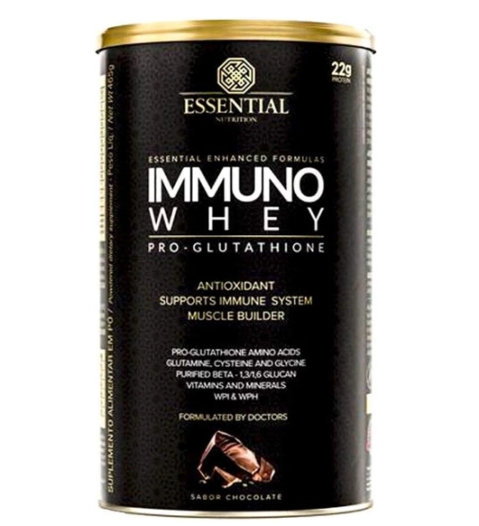 Immuno Whey, Sabor Chocolate 465g, Essential Nutrition