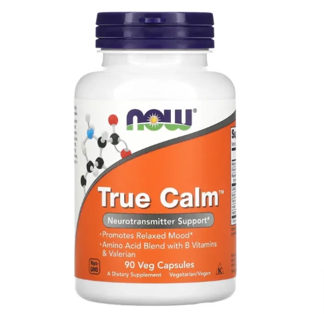 True Calm, 90 Cápsulas Veg, Now