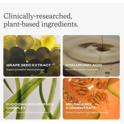 Cardiovascular Health Daily 4-in-1, Saúde Vascular e Pressão Arterial, 60 Cápsulas, HumanN