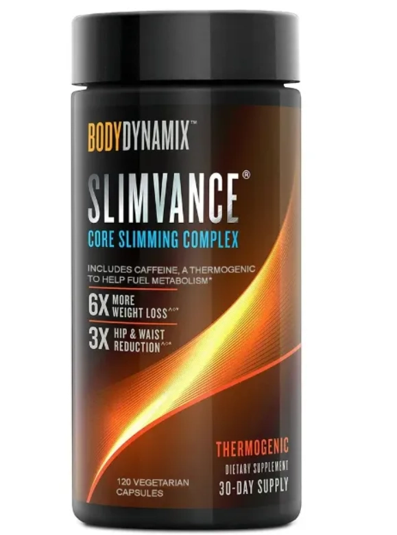 Termogenico BodyDynamix Slimvance, 120 Cápsulas, GNC