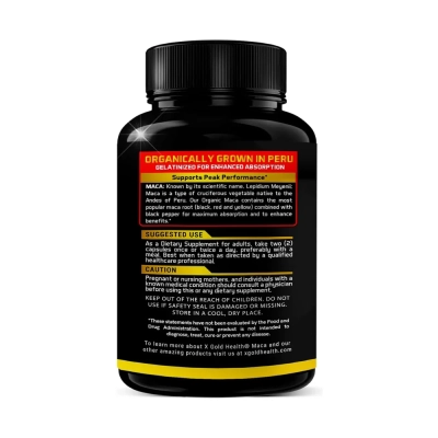 MACA+, 1500 MG, 150 Cápsulas, Gold Health