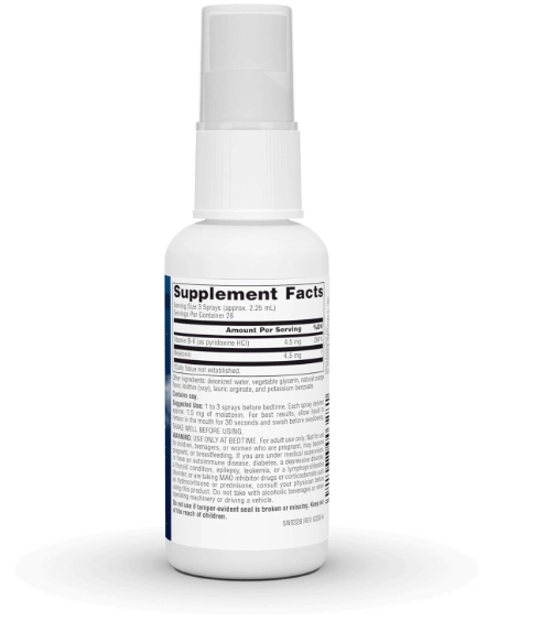 Melatonina NutraSpray  1.5mg, Sabor Laranja, 59.14ml, Source Naturals