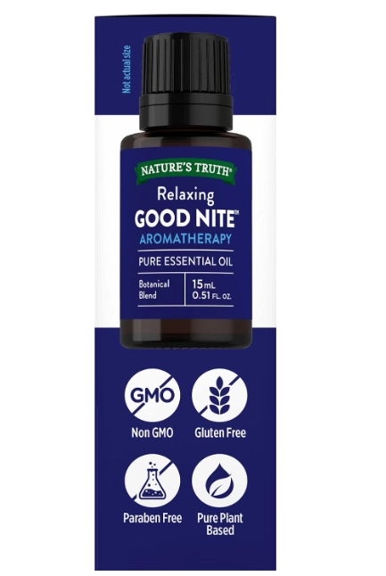 Óleo Essencial Good Nite Aromatherapy, 15ml, Nature's Truth
