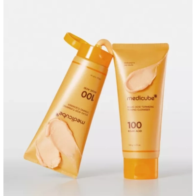 Sabonete Facial Tonificante com Ácido Kójico e Cúrcuma, 125 ml, Medicube 