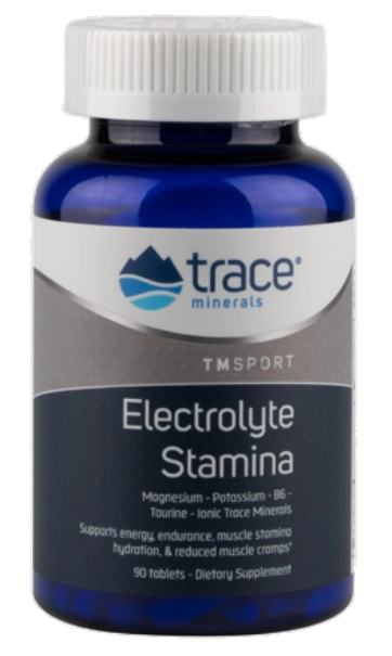 Eletrólito Stamina, 90 Comprimidos, Trace Minerals