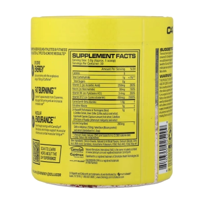 Pré-Treino Ripped, Energia e Performance, Sabor Raspberry Lemonade, 174g, Cellucor