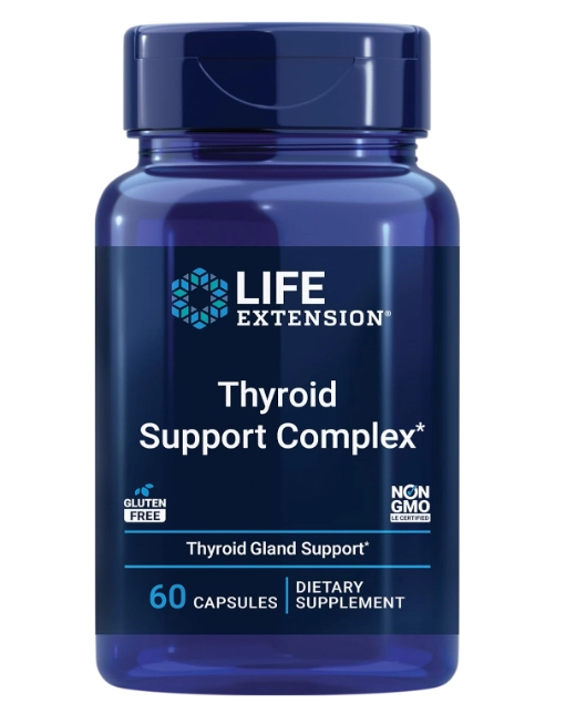 Thyroid Support Complex, 60 Cápsulas, Life Extension