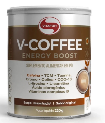 V-Coffee Energy Boost, 220g Sabr Original, Vitafor