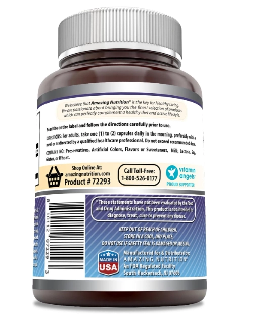 DHEA Micronizado 100mg, 200 Cápsulas, Amazing Formulas
