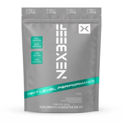 Proteína da Carne NEXBEEF Hidrolisada, Zero Lactose, 910g, Sabores, Nexlife
