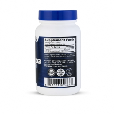 Vitamina D3 10.000 UI, 120 Softgels, Proline Vitamins