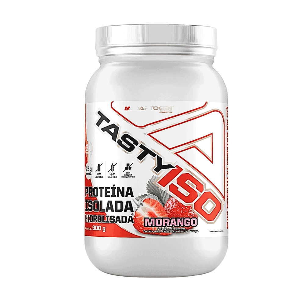 Whey Isolado Hidrolisado, 900g, Tasty Iso, Adaptogen