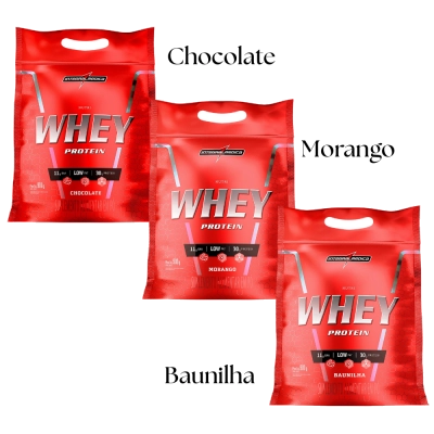 Nutri Whey Protein (Hipercalórico), Sabores, 900g, Integralmedica