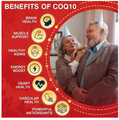 Coenzima CoQ10 200mg com PQQ, 120 Cápsulas, Dr Foster