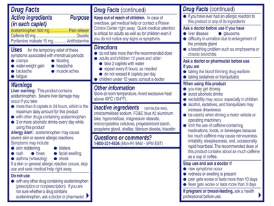 Midol Completo, Alívio da dor Menstrual, 40 cápsulas