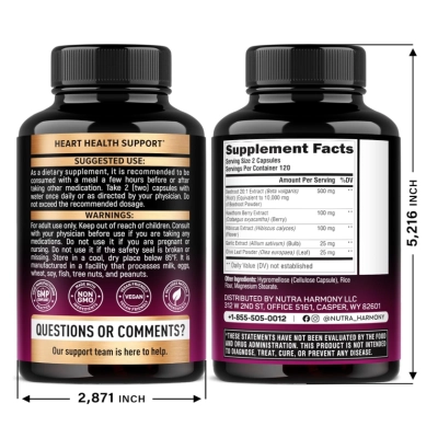 Blood Pressure Support, Beet Root 5 em 1, Cápsulas Opções, Nutra Harmony