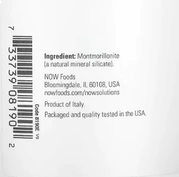Argila Vermelha do Mediterrâneo em Pó, 170g, Now