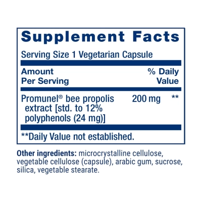 Bee Immune, Própolis, 60 Cápsulas, Life Extension