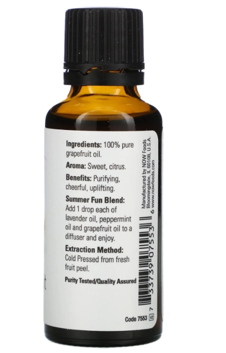 Óleos Essenciais, Aromaterapia com Fragrâncias Variadas. 30ml, Now