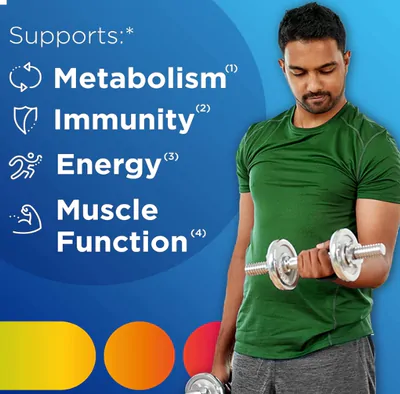 Centrum Men Multivitamínico, Com Vitamina D3, B e Antioxidantes, 250 Comprimidos