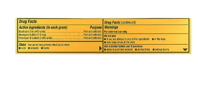 Pomada Antibiótica com Bacitracina, 28.3g, Neosporin