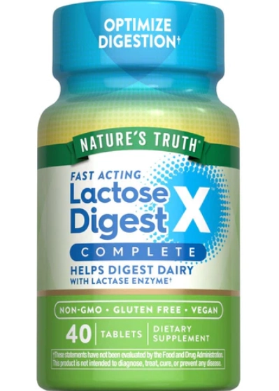 Lactose Digest, 40 Comprimidos, Nature's Truth