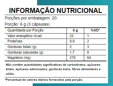 Bio TriMag Magnésio, 60 cápsulas, Puravida