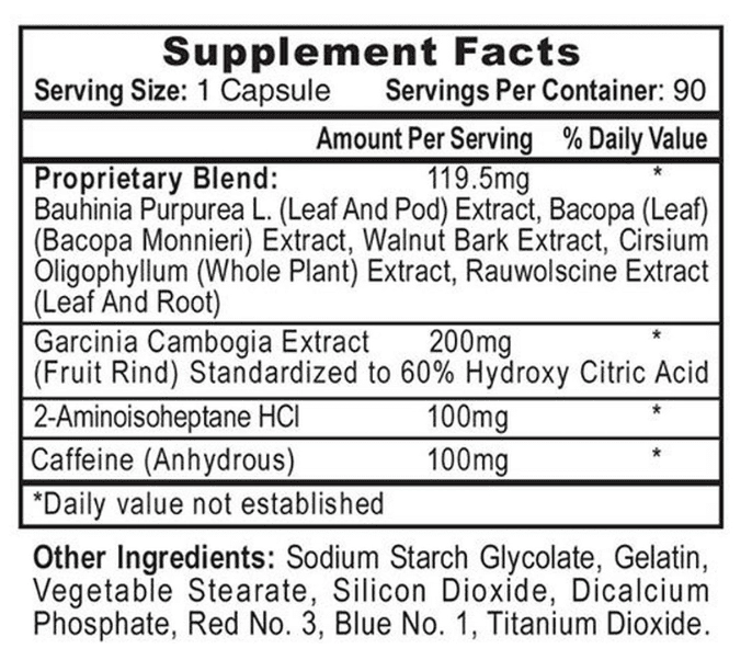 Termogênico HydroxyElite Extreme Diet Aid, 90 Cápsulas, Hi-Tech Pharma