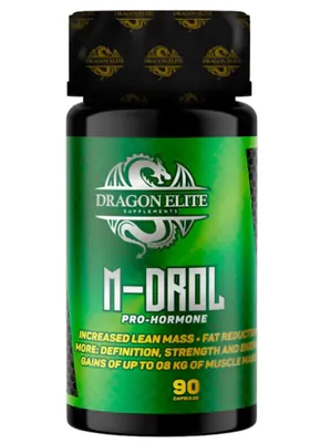 M-DROL, 90 Capsulas, Dragon Elite