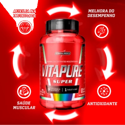 Vitapure Super com 24 Minerais,  60 tabletes, Integralmedica