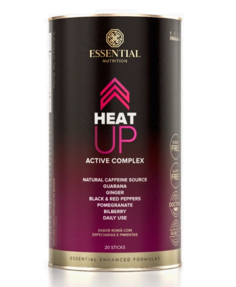 Heat Up, Blend inteligente de Especiarias, 20 Saches, Essential Nutrition