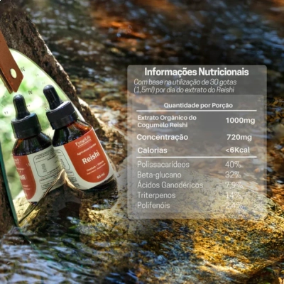 Extrato Líquido Cogumelo Funcionais, Tipos, 60ml, Microdose Life