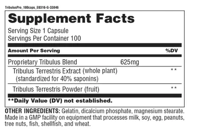 Tribulus Pro, 625mg, 110 Cápsulas, Universal Nutrition