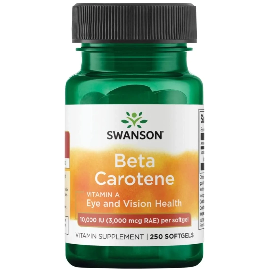 Betacaroteno, 10,000IU, 250 Softgels, Swanson