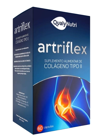 Artriflex, 40mg, 60 Cápsulas, QualyNutri