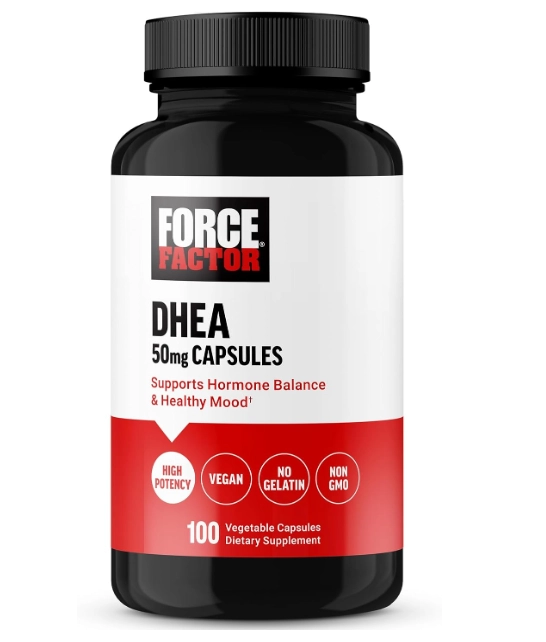 Dhea, 50mg, 100 cápsulas, Force Factor
