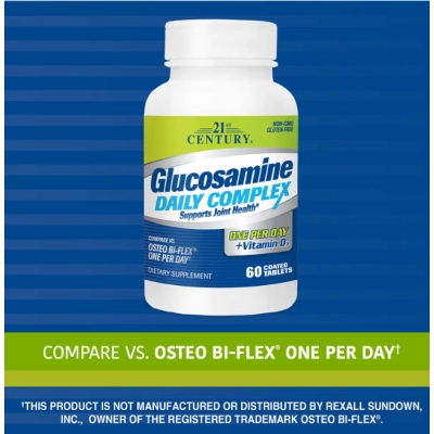 Glucosamina Daily Complex, 60 Comprimidos, 21st Century